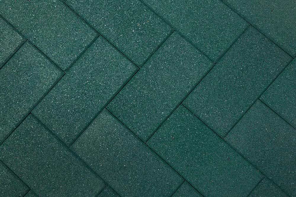 rectangular-rubber-paving-green-opt Rectangular Rubber Paving
